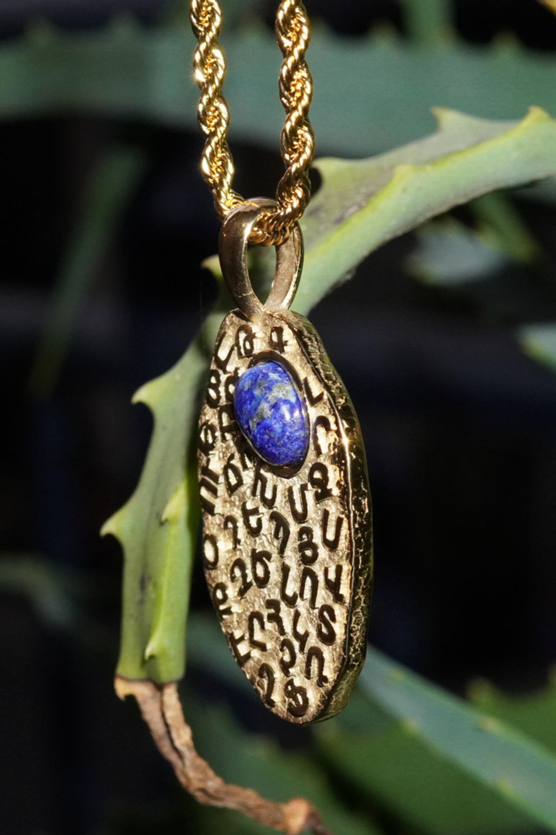 Armenian Alphabet Pendant
