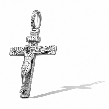 The Crucifix Cross Pendant Silver